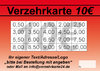 Abstreichkarte 10 EUR mit Vorlagen